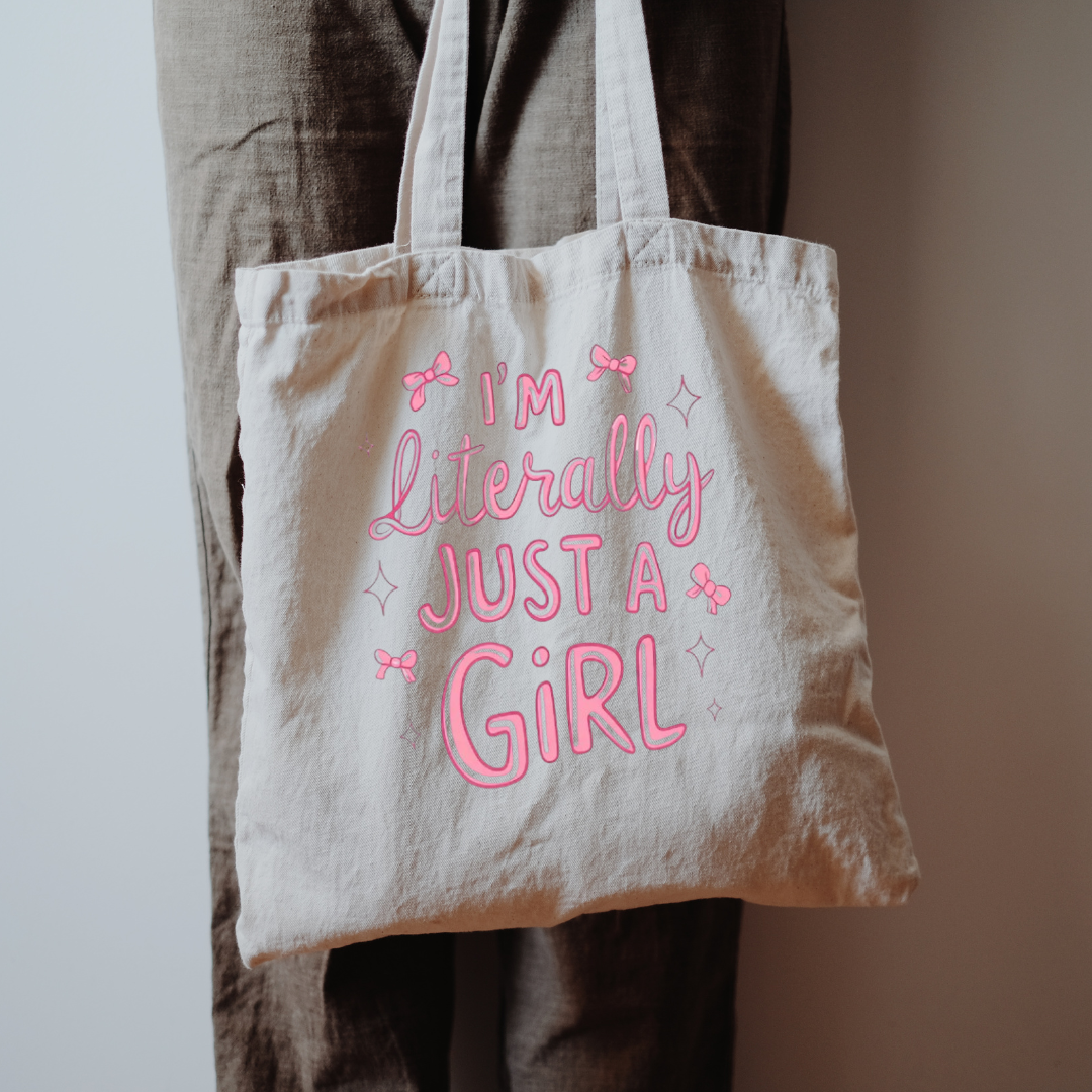 'bow' tote bag